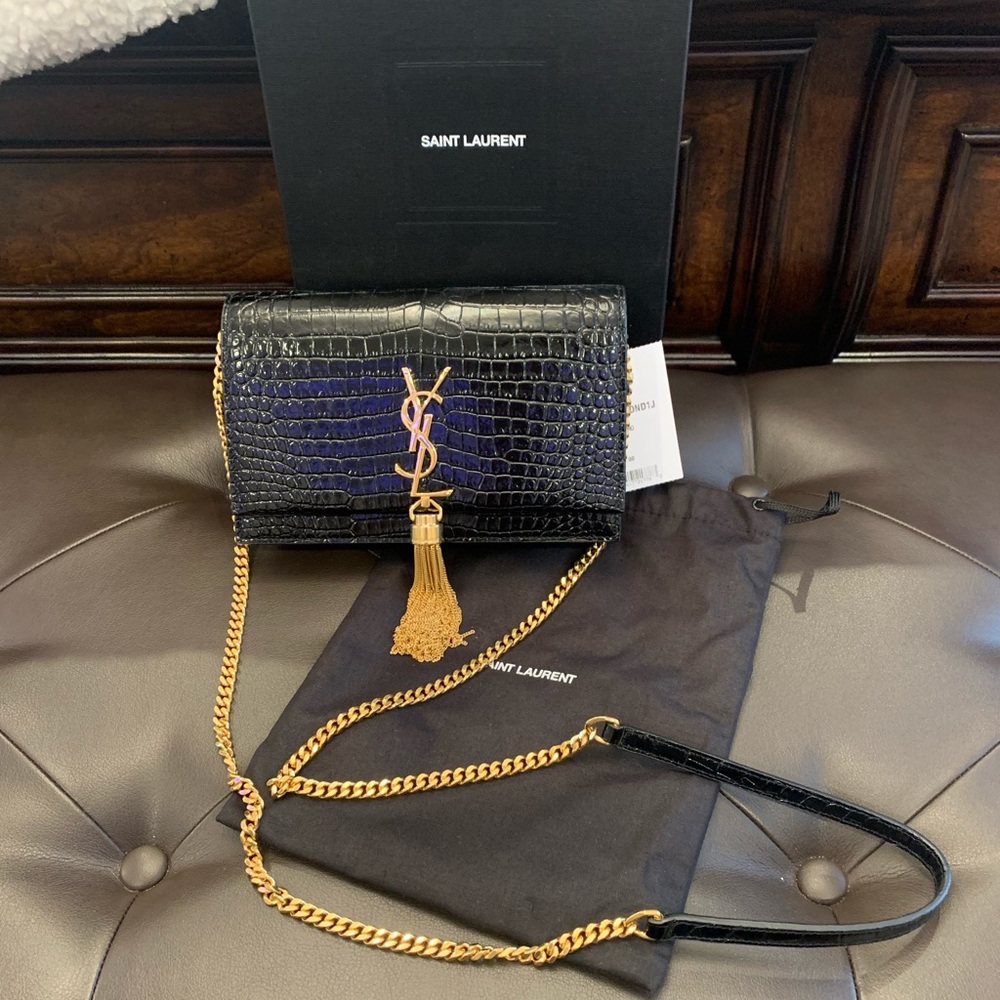 YSL Cocco Print Monetnew Jolie